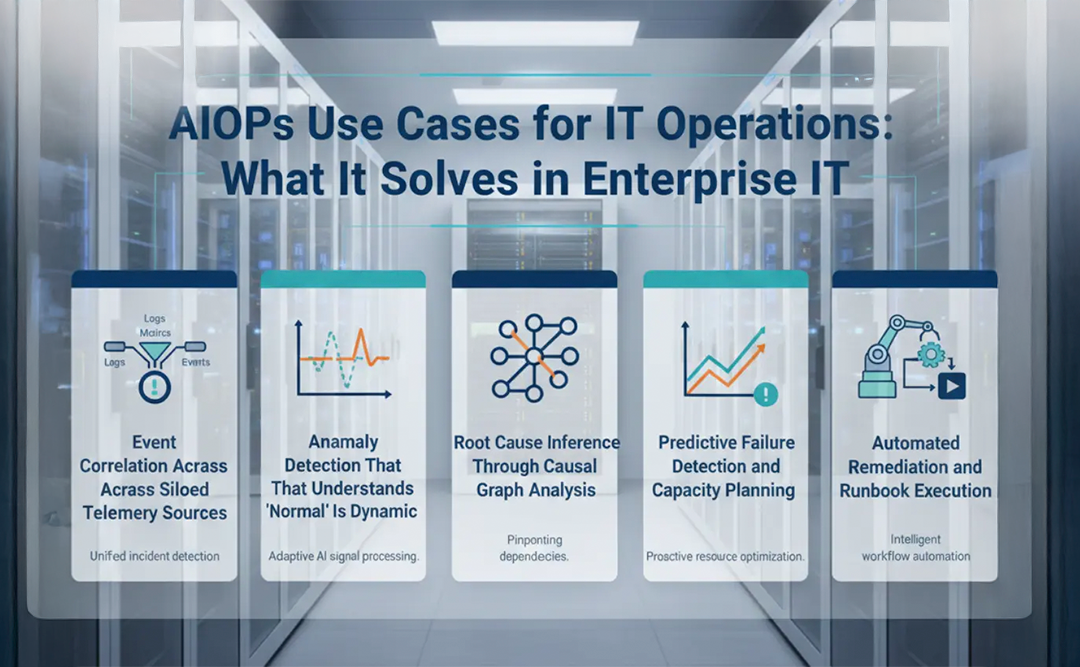 Five AIOps Use Cases That Are Transforming Enterprise IT Operations in India