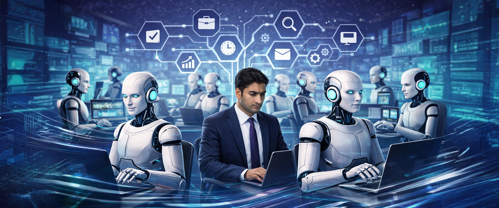 Orchestrating the Agent Explosion: Managing a Workforce that Executes at Machine Speed