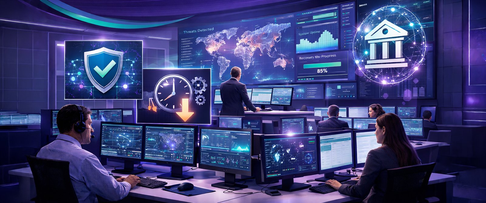 How a Resiliency Operations Centre Reduces Downtime for BFSI Enterprises
